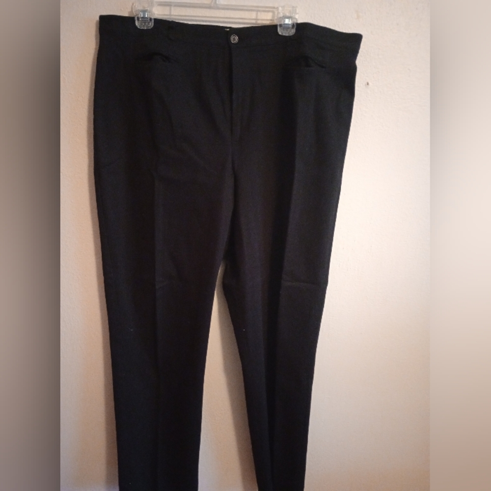 Women's 18W Black Pants